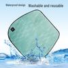 USB Graphene Heated Seat Cushion - Office & Car Use, 5V Quick Heating, Plush Warmth, Winter Embroidered Design