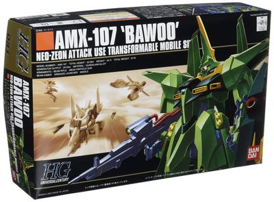 HGUC Bawoo Production Suit Gundam 1/144 AMX-107 (Massentyp) (Mobile ZZ)