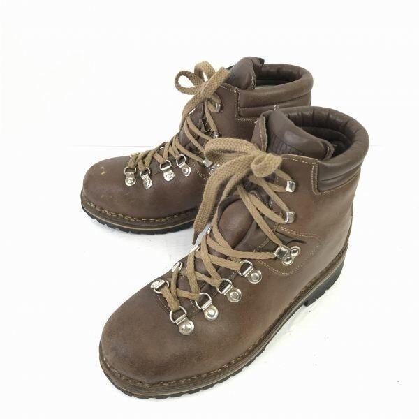 

MEINDL Кожаные Треккинговые Ботинки 24.5 6 Коричневые Для Пешего Туризма Альпинизма Сделано в Германии