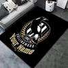 Collingwood Raven Crest Custom Name Carpet Rug For Living Room Bedroom Home Sofa Decoration Kids Play Nonslip Floor Mat