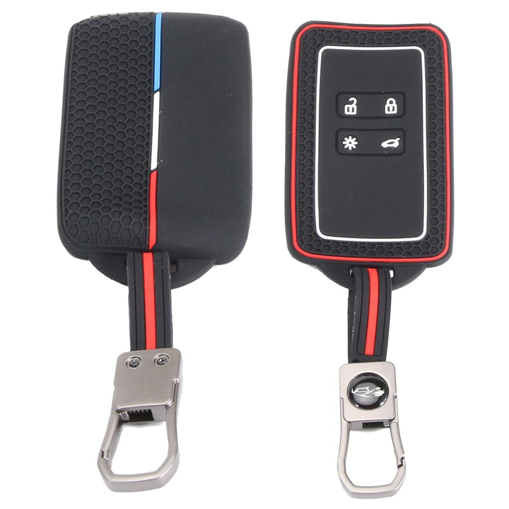 Copricasca Chiave in Silicone per Renault Austral Captur Arkana Koleos Zoe Scenic Dacia Sandero Duster Logan Jogger Kadjar Clio Megane