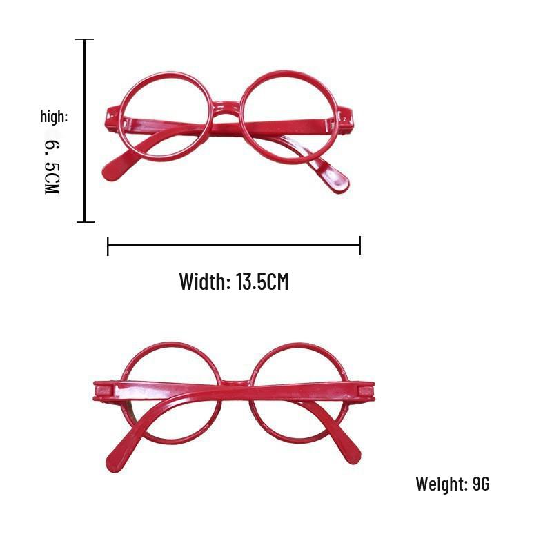 Festive Headband Eyeglass Frames: Christmas, Halloween, Valentine's Day & Party Glasses with Santa Claus Design