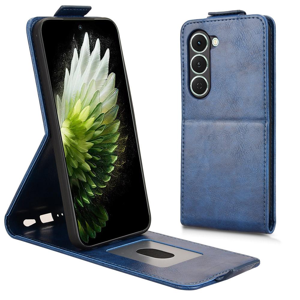 For TECNO Spark 40 Pro 4G Stand Case Magnetic Clasp Vertical Flip Leather Phone Cover with Card Holder