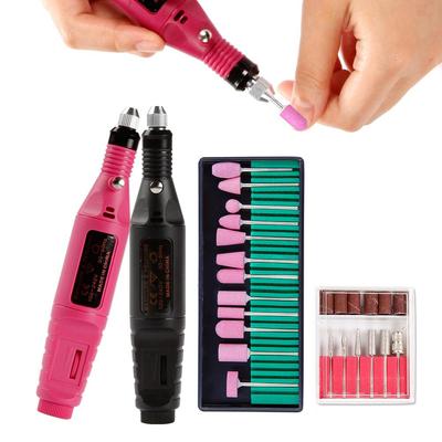 Pro Electric Salon Manicure Apparatus for Nail Polishing Grinding Drill Bits Set Pedicure Machine