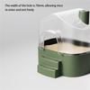 Clearly View 360Degree Hamster Sand Bath House SplashProof Base For Exploration Sleep Hideouts Easy Cleaning Maintenance