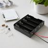 18650 Battery Holder for Repair Wiring, Cell Pack Assembly, Spring Contact Placement, Cover Support, and Projects