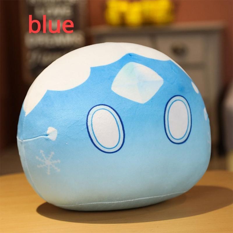 

Игра Genshin Impact Slime Theme Милые плюшевые куклы Keli Dango, бросающие горсть игрушек 10cm синий