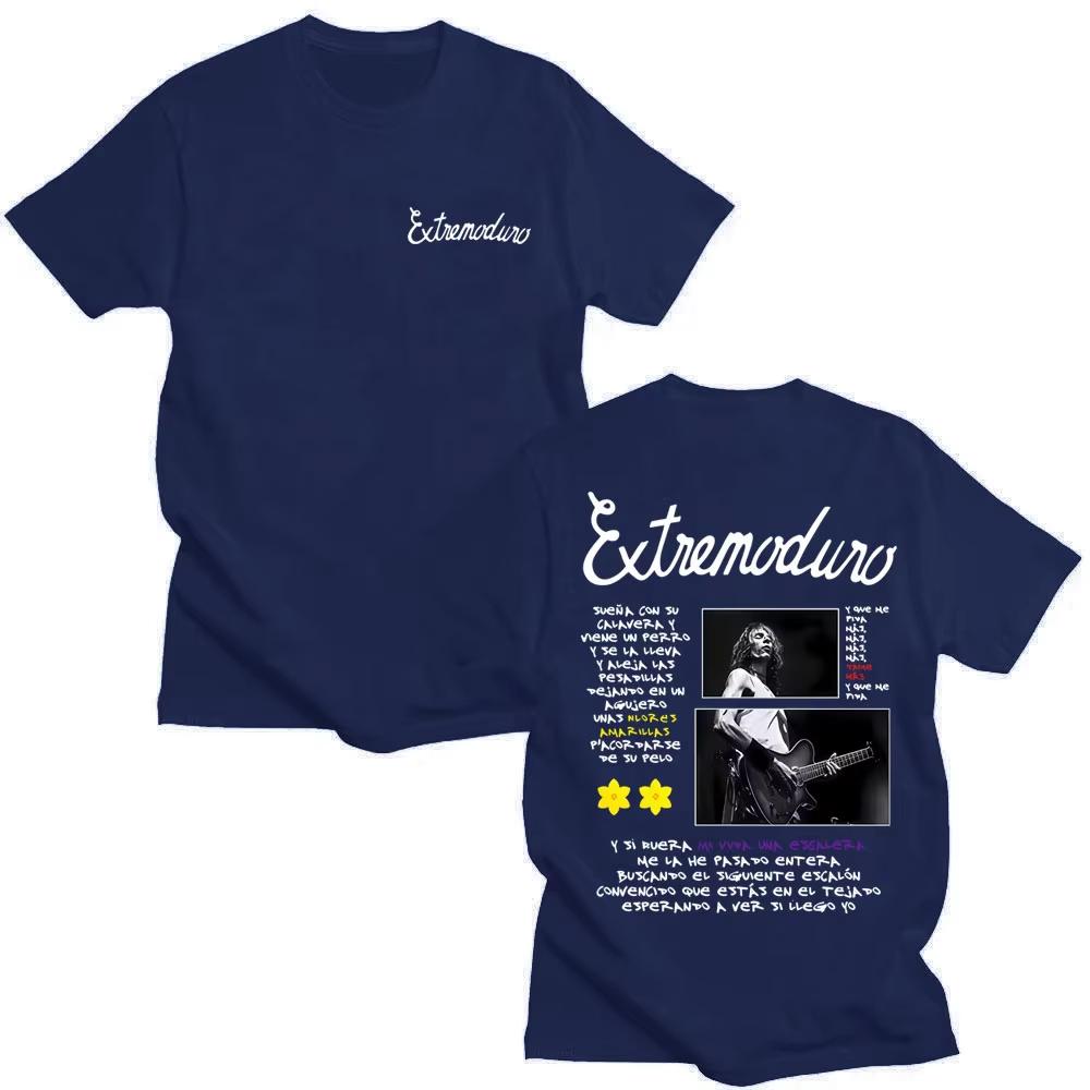 Rock Band Extremoduro Tour 2026 Tshirts Men Women Fashion Vintage Oversized T Shirts Male Casual Cotton New T Shirts Streetwear