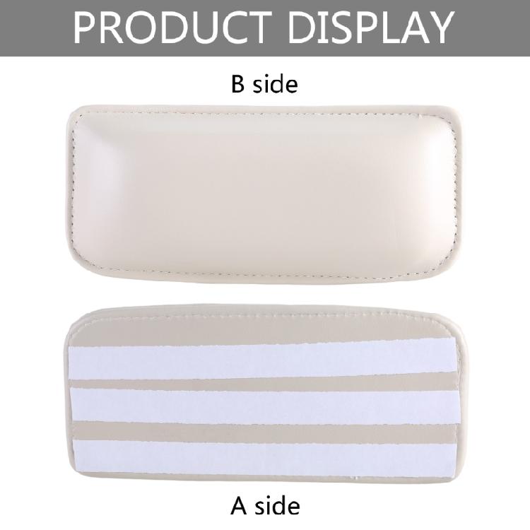 Leather Comfort Pillow Car Interior Knee Pad Cushion Leg Pad Thigh Support