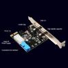 Expansion Card PCI Express to USB 3.0 Hub Adapter Express Card 20pin Connector PCIE HUB Adapter Riser Card