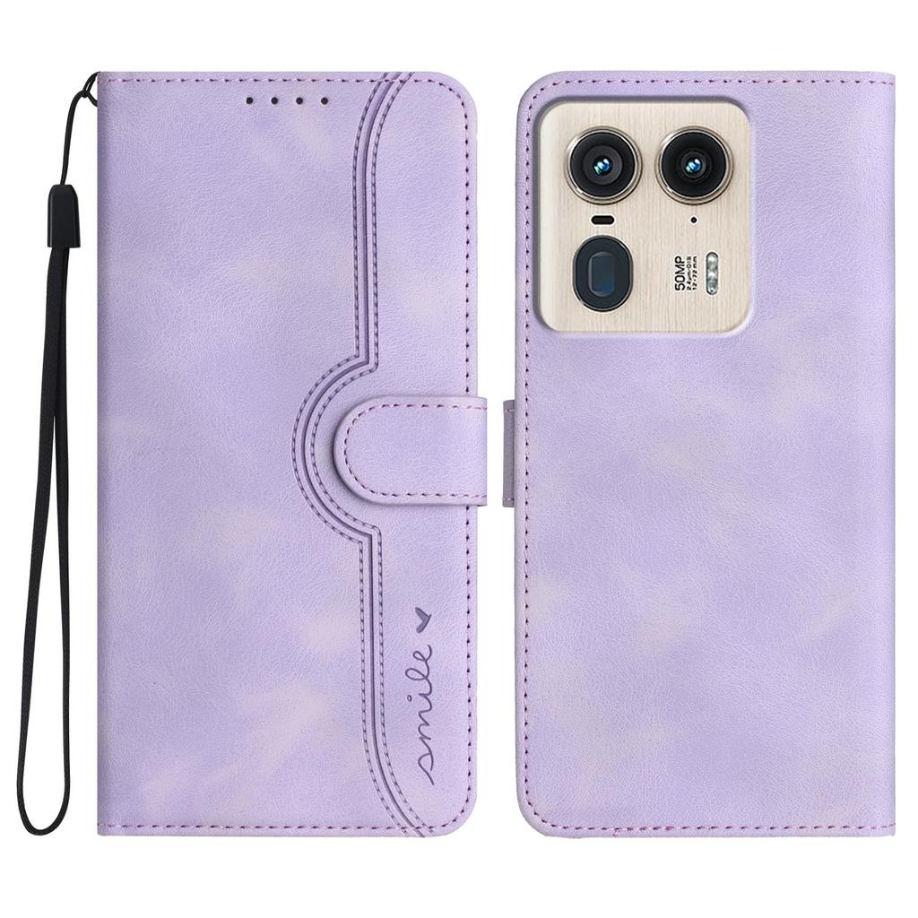 YX0030 For Motorola Edge 50 Ultra 5G/Moto X50 Ultra 5G Case PU Leather Flip Phone Cover