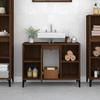 VidaXL Meuble d'évier chêne marron 80x33x60 cm bois d'ingénierie 821299