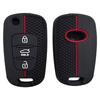 3BTN Silicone Car Key Cover Flip Case For Kia RIO K2 K5 Sportage Sorento For Hyundai i20 i30 i35 iX20 iX35 Solaris Verna