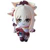 Anime Genshin Impact Yoimiya Muñeco de Peluche Juguete Ning Guang Eula Juego Lindo Suave Almohada Rellena Regalo para Niños 20cm