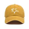Trendy American-style Printed Peaked Cap, the Same Style for Men and Women, a Must-have Sports Baseball Cap
