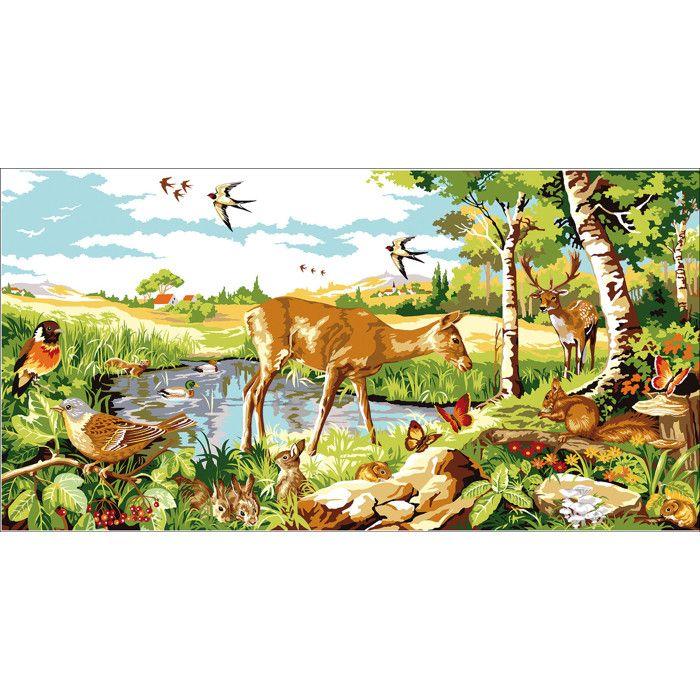 Canevas SEG Liberté Sauvage 65 x 120 cm