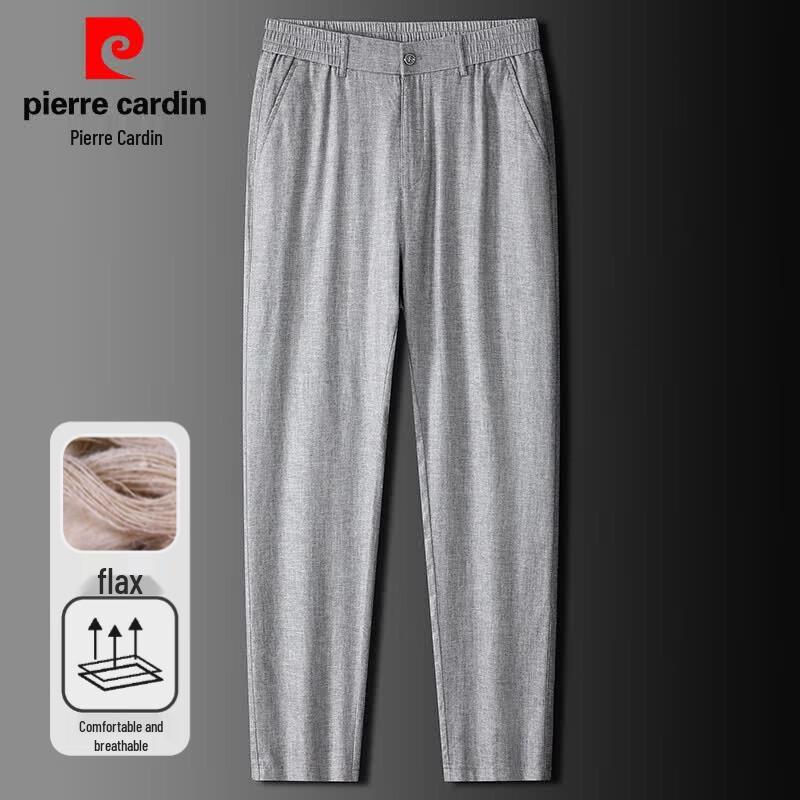 Pierre Cardin Men s Linen Blend Casual Pants 2XL