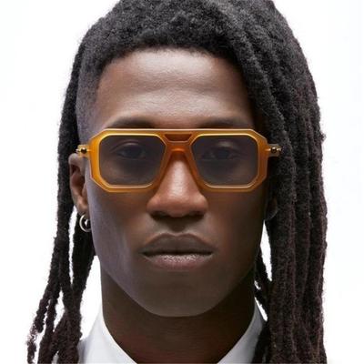 Retro Double Bridge Women's Sunglasses Fashion Leopard Sun Glasses Trendy Street Wear Shades Men's Shades  Eyewear