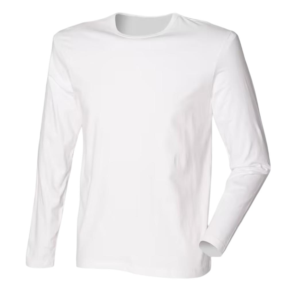 SF Men Mens Feel Good Stretch Long-Sleeved T-Shirt