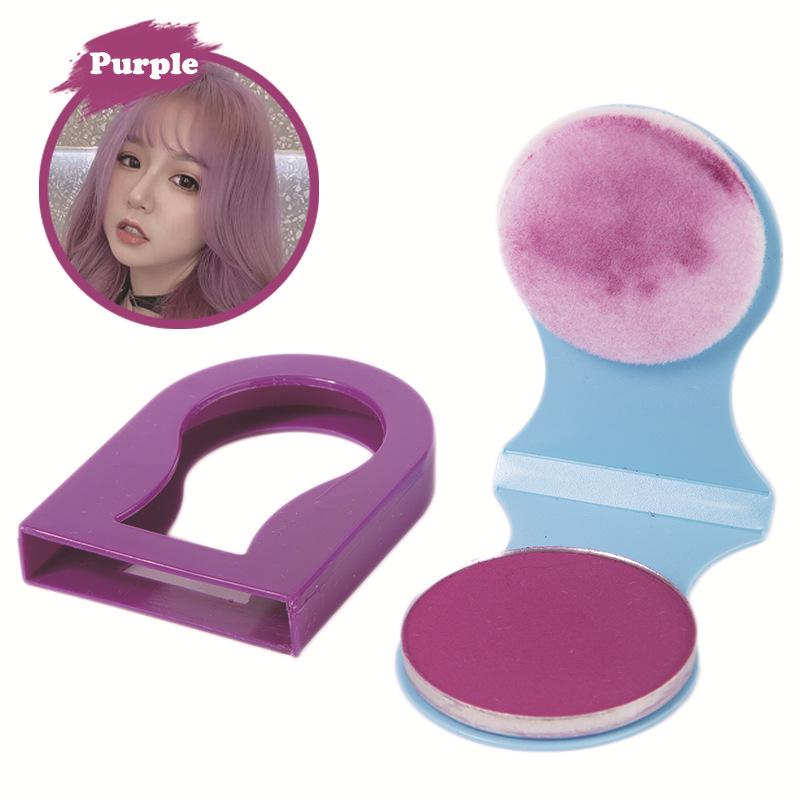 Temporary Colorful Hair Powder for Braids