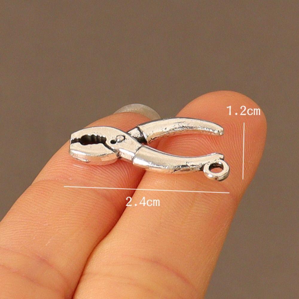 5pcs/set Mini Dollhouse Miniature Food Alloy Tool Wrench Play Scene  Miniature Dollhouse Decorations