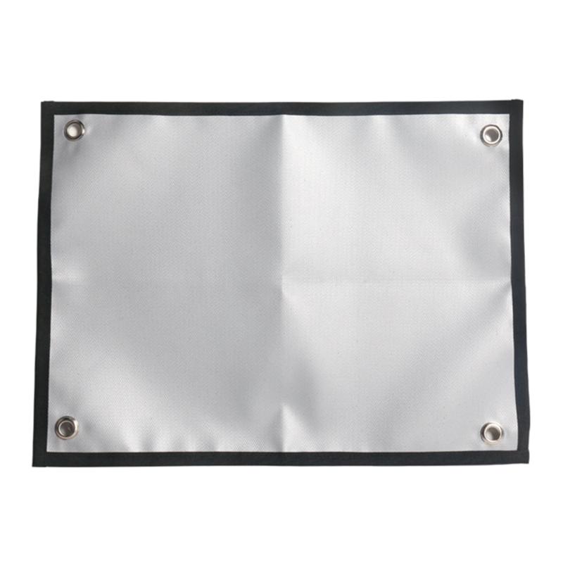 

Easy Cleaning High Temperatures Resistant Silicone Grilling Pad Silicone Texture for Backyard Barbecue Camping Safety чорний