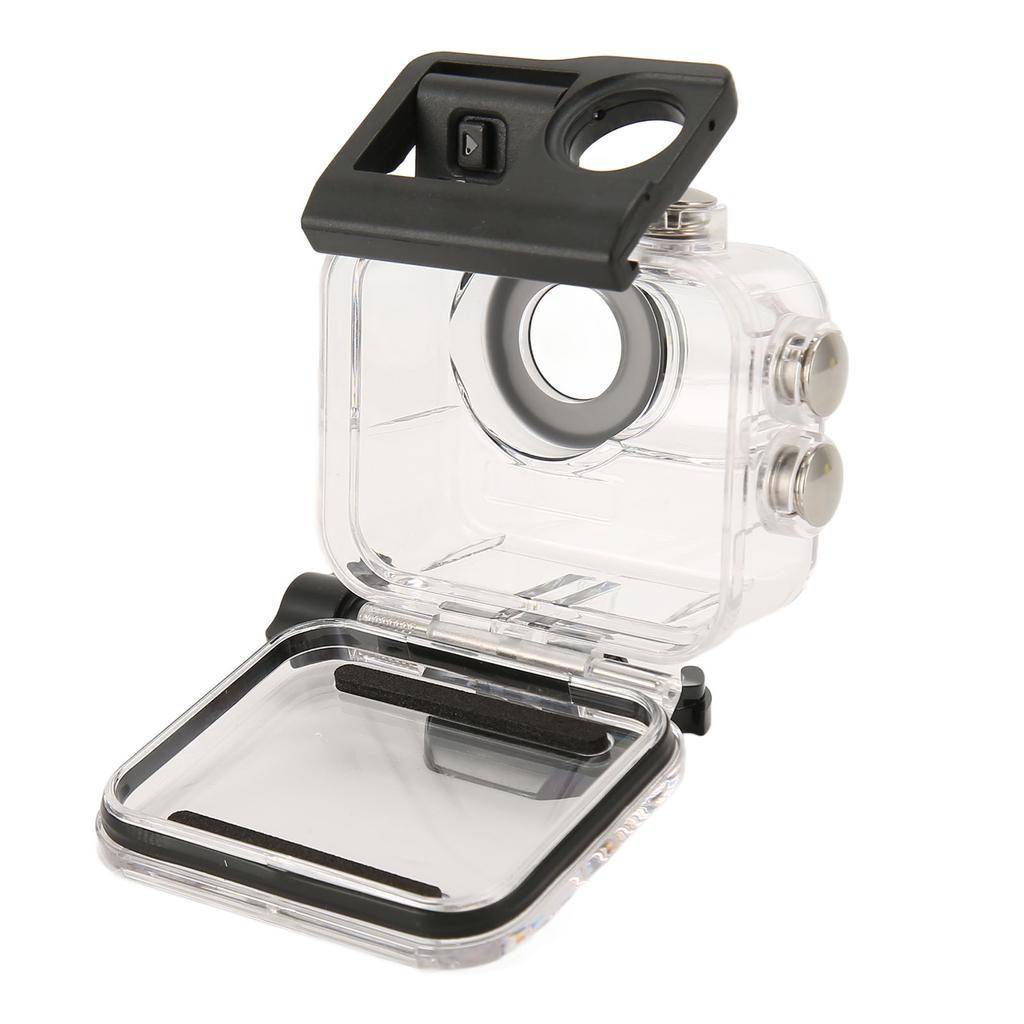 Action Camera Dive Case Professional Protective Dustproof Waterproof Housing for Insta360 GO 3 With