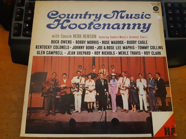 

LP Record VARIOUS - Country Music Hootenanny ECR8180 CAPITOL 1963 Japan Country/Folk Used