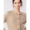 ELLE Floral Wool Blend Knitted Cardigan