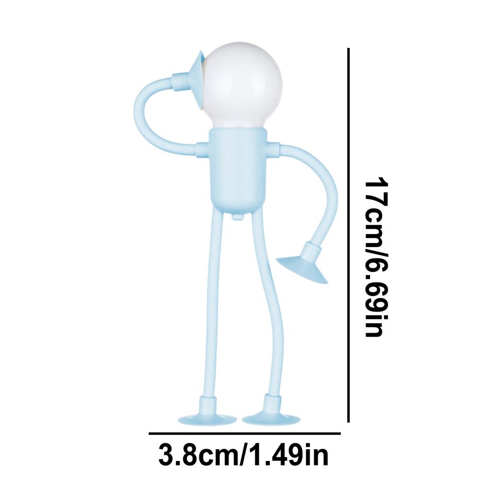 Funny Sportsman Night Light Versatile Lamp Creative Stretchable Silicone Nursery Table Lamp Kids Night Lights Cordless Lamp