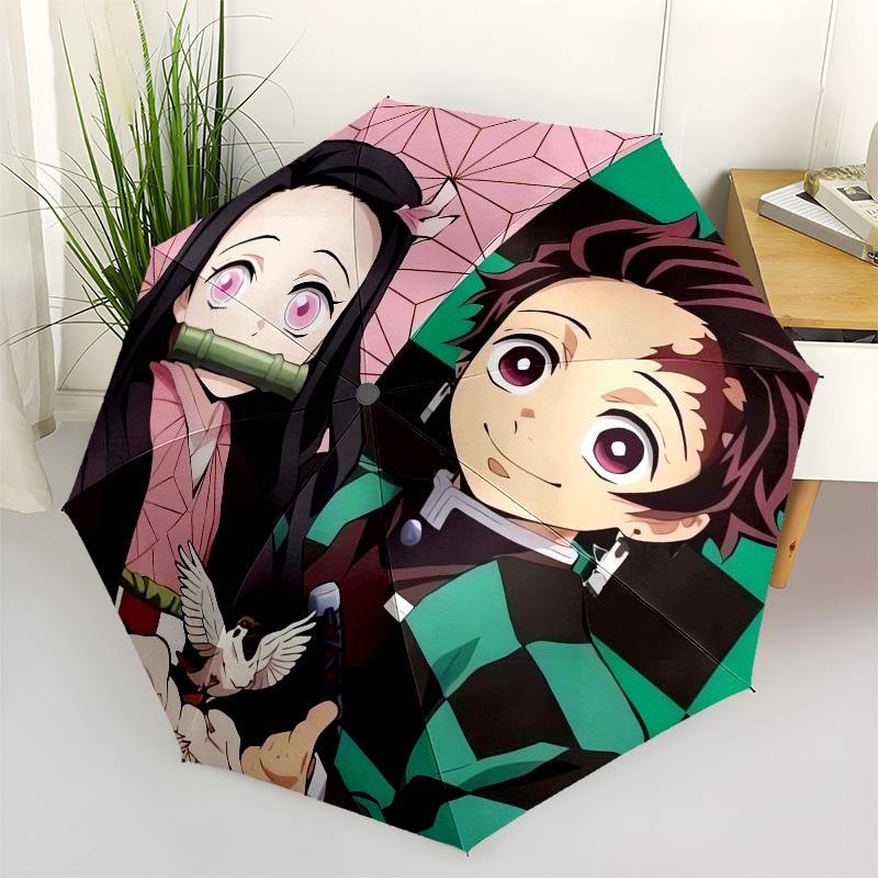 1ks Kimetsu no Yaiba Vhodný pro všechna roční období DeštníkFP166