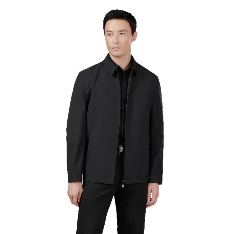 Men's Spring & Autumn Lightweight Classic Jacket for Middle-Aged & Elderly