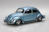 Aoshima Bunka Kyozai Rakupura Snap Kit Volkswagen Beetle Custom Scale Plastic Model Kit Co., Ltd. (AOSHIMA) No. 20CU-SS (Strato Silver) 1/32
