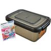 HAKUBA Moisture-proof storage case Dry box NEO 5.5L Smoke KMC-39 Moisture-proof cabinet Made in Japan Anti-mold Anti-humidity Stackable Desiccant incl