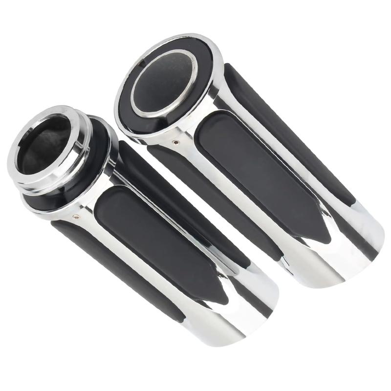 2 Stück 25mm Motorrad Lenkergriffe CNC Aluminium Lenkergriff für Harley LiveWire Dyna Softail FLSTSE FXSBSE FXSE