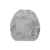 Li Ning X Jackie Chan Collaboration Kung Fu Series Dark Pattern Loose Fit Crew Neck Sweatshirt Men sweatshirt Frost-Gray AWDU309-4