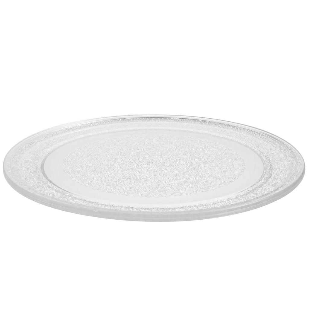 Amosfun Microwave Turntable Plate, 24.5cm, Heat-Resistant Glass, Microwave Turntable Replacement, Round Rotating Plate, Oven-Safe, Home Microwave Acce