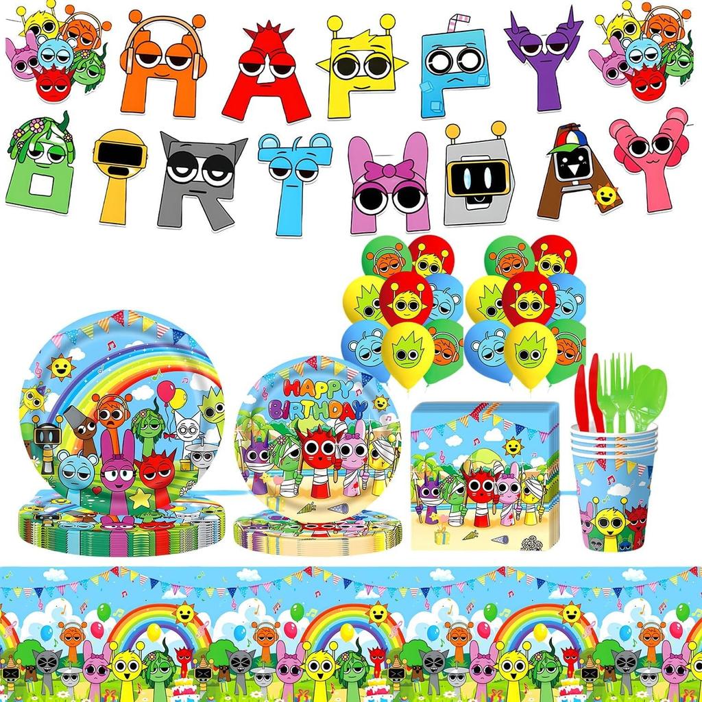 Tag Téma Birthday Party Decoration Game Flag Cake Insert Spiral Arrangement