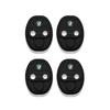 4PCS Car Door Lock Cover Case  Accessories For Skoda Octavia MK2 MK3 2 3 A7 Fabia Karoq Kodiaq Superb Rapid Kamiq Scala Yeti  RS2