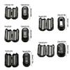 10pcs Inner Diameter 3.5/5/7/9/13/15mm Degaussing Filter UI850 Buckle Filter  Degaussing Application