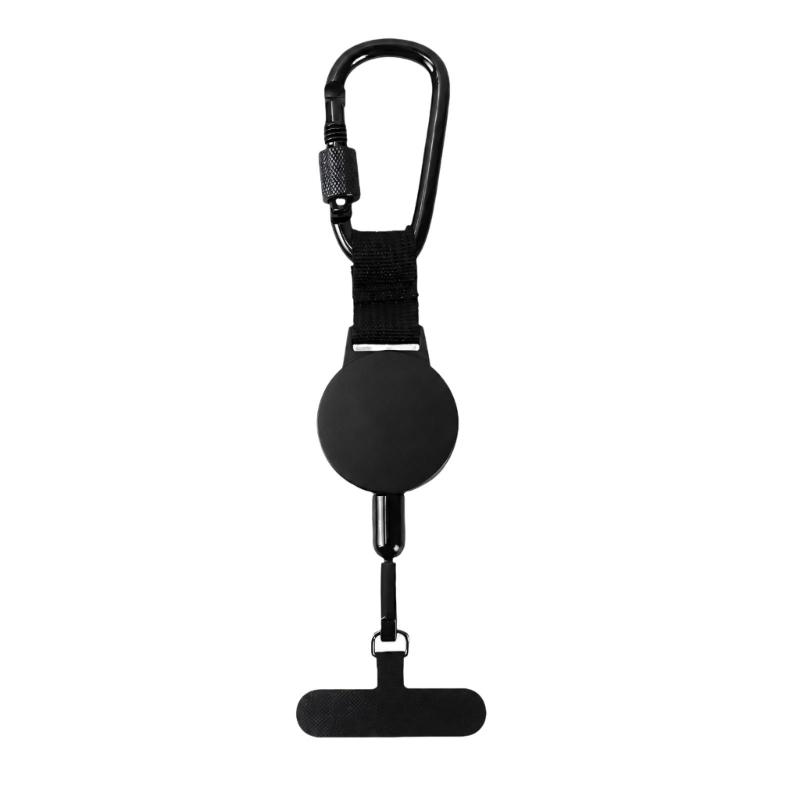 Round Reels Tethers Lanyards for Key and Access Card with a Retracting Cord That Returns the Attaching Item After Each Use