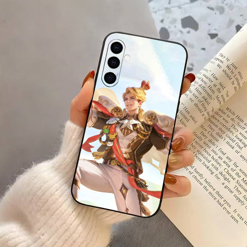 A-Arthur H-Honor of K-Kings Phone Case For Samsung Galaxy A73,A72,A71,A70,A53,A52,A51,Others Soft Black Cover