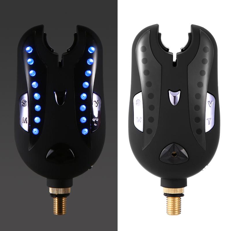 Wireless Digital Fishing Alarm Fishing Bite Alarms Set Fishing Receiver Sound Alert Kit Led Alarm Indicator with Portable Case