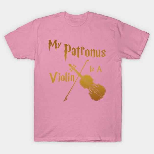 T Shirt Women My Patronus Is A Violin Harajuku Print Kawaii Tshirt Summer Short Sleeve Female T-Shirt Top Tee