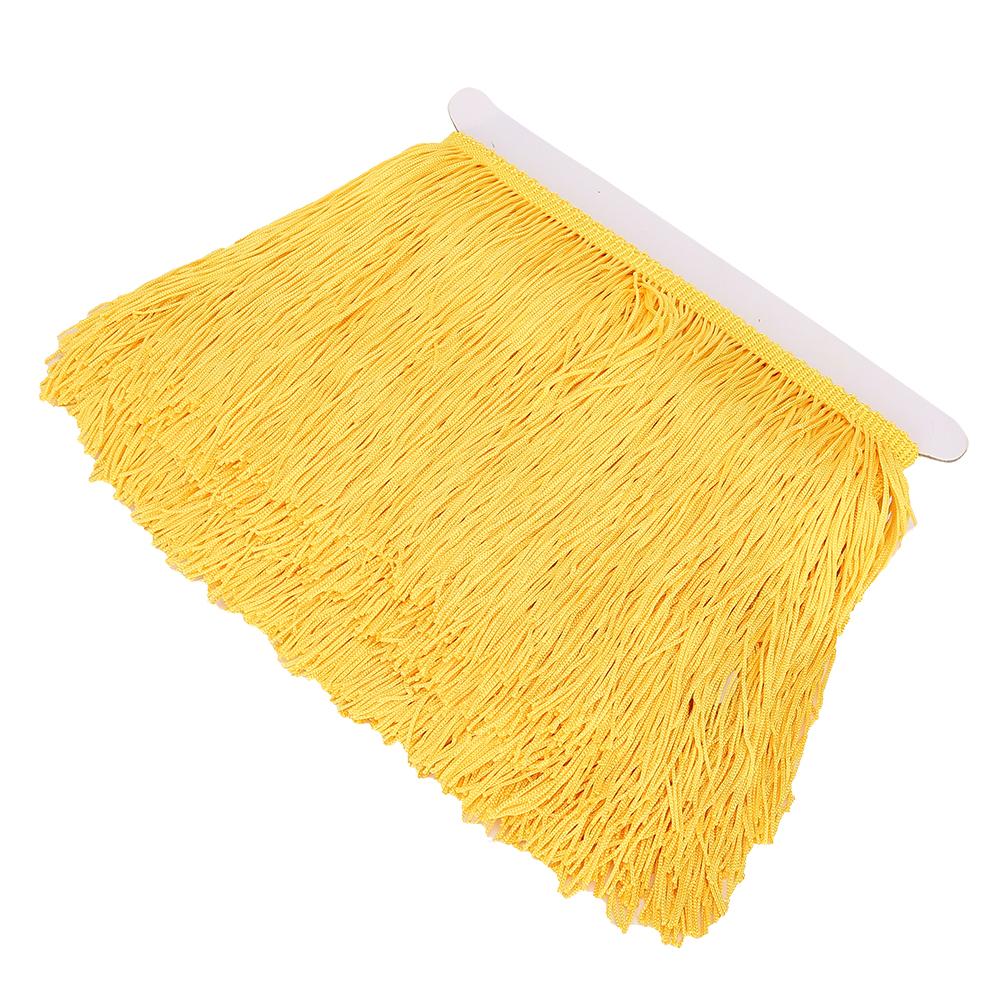 10yd 14cm Fringe Tassel Polyester Lace Trim Ribbon Sew Stage Clothing Curtain Garment Accessories