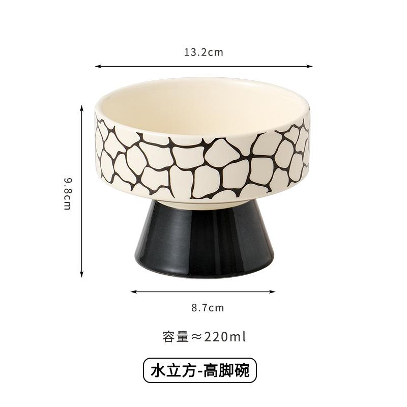Nordic Candle Aromatherapy Cup Niche Goblet Dessert Ice Cream Cup High Value Coffee Cup Mug Ceramic Water Cup