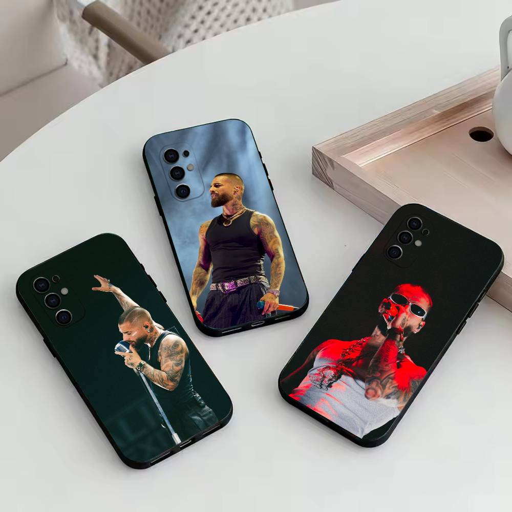 Singer-M-Maluma Phone Case For Samsung S25,S24,S21,S22,S23,S30,Ultra,S20,Plus,Fe,Soft Silicone Black Cover