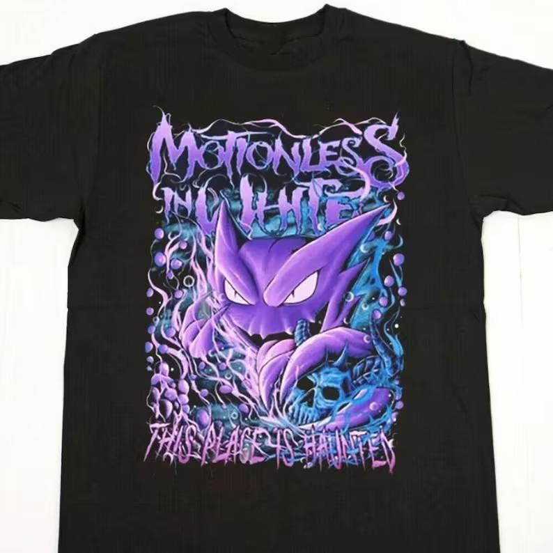 Motionless In White This Place Is haunted Shirt SEG_021 Unisex T-Shirt XL