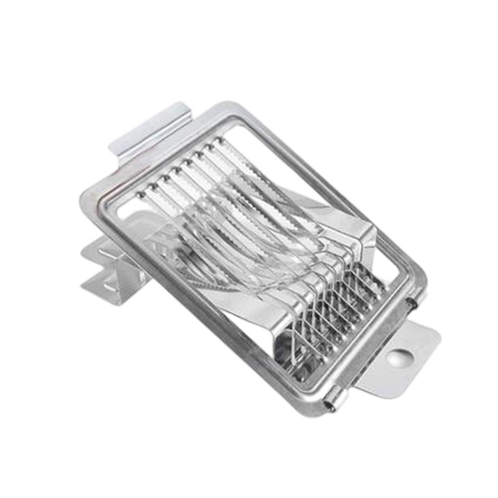 Multipurpose Mini Egg Slicer Cutter - Hard Boiled Eggs Ham Mushroom Strawberry Soft Fruit Manual Cutting Kitchen Gadget Tool