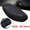 Breathable Summer Cool 3D Mesh Motorcycle Moped Motorbike Scooter Seat Covers Cushion Anti-Slip Cover Grid Protection Pad